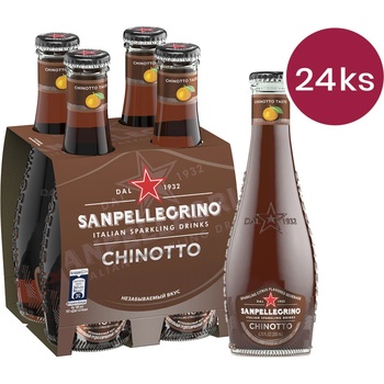 Sanpellegrino Chinotto sklo 24 x 200 ml