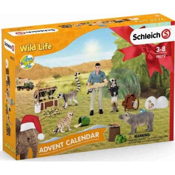 Schleich 98272 Wild Life Adventní kalendář 2021