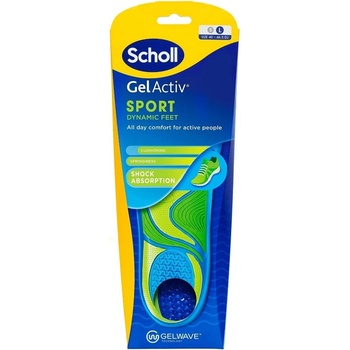 SCHOLL GelActiv sport gelové vložky large 1 pár