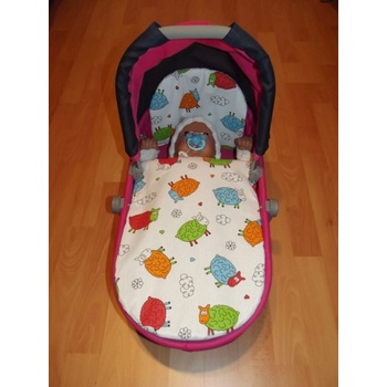 SDS Peřinky do kočárku pro barevné panenky Ovečky