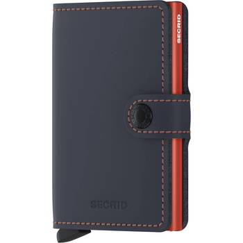 Secrid Miniwallet Matte Nightblue & Orange