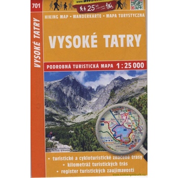 Shocart Vysoké Tatry turistická mapa