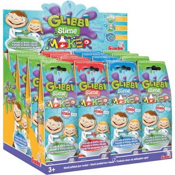 Simba Glibbi Slime Maker prášek na výrobu slizu do vany 50 g modrý
