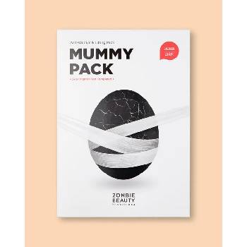 SKIN1004 - ZOMBIE BEAUTY MUMMY PACK & ACTIVATOR KIT - Liftingová pleťová maska s černým lanýžem 8 ks
