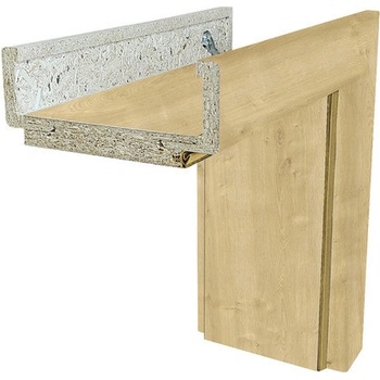Solodoor Obložková zárubeň 80 P šířka 100 mm dub natur