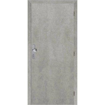 Solodoor Protipožární dveře 90 P, 920 × 1970 mm, fólie, pravé, beton, plné 022000066131