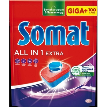 SOMAT All-in-1 Extra tablety do myčky 100 ks