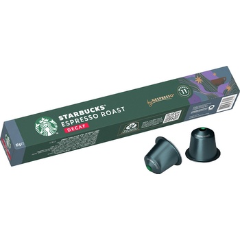Starbucks Espresso Roast Bez kofeinu by Nespresso 10 ks