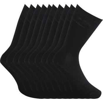 Styx 10PACK ponožky vysoké bambusové 10xHB960 černé