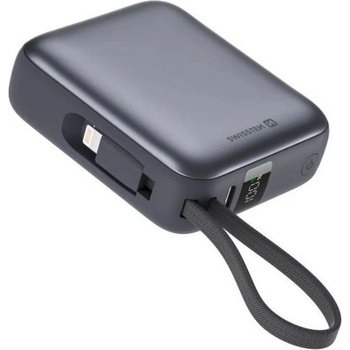 Swissten 10000 mAh stříbrná 22013939