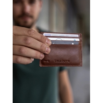 TallGuys pánská kožená peněženka Cognac