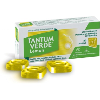 TANTUM VERDE LEMON ORM 3MG PAS 20