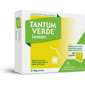 TANTUM VERDE LEMON ORM 3MG PAS 40