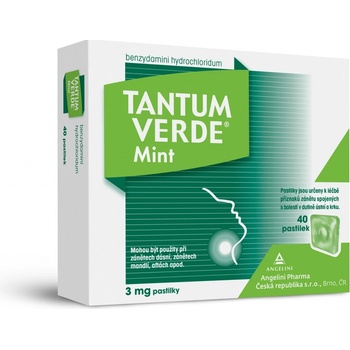 TANTUM VERDE MINT ORM 3MG PAS 40
