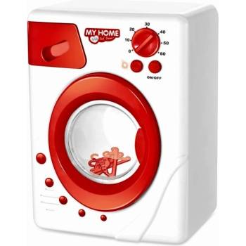 Teddies Pračka plast 19cm na baterie se zvukem se světlem s ramínky