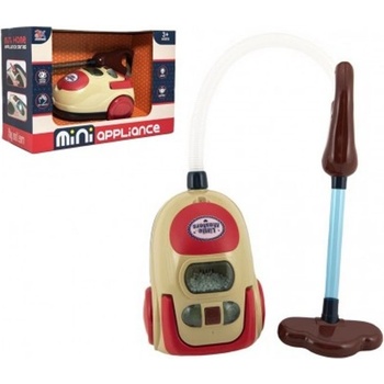 Teddies vysavač plast 17cm na baterie se světlem se zvukem