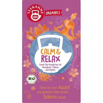 Teekanne Bio Calm & Relax 20 sáčků 36 g