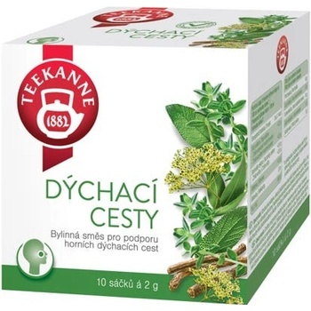 Teekanne Dýchací cesty a krk bylinná směs se zázvorem 20 g 10 ks