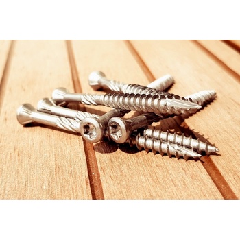 Terasový vrut redukční 5x80 TORX T25 nerez C1 zápustná hlava (200 ks/bal)