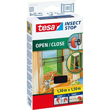 Tesa Insect Stop Comfort 55033-00021-00 1,3 x 1,5 m antracitová