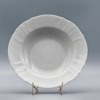Thun BERNADOTTE Porcelánový Talíř hluboký 23 cm bílá