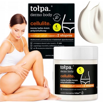Tołpa Dermo Body Cellulite noční krém proti celulitidě 250 ml
