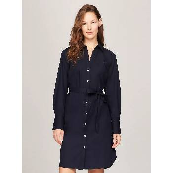 Tommy Hilfiger dámské košilové šaty modré