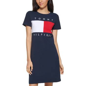 Tommy Hilfiger dámské šaty Flag Dress modrá
