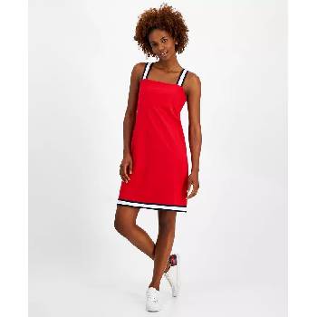 Tommy Hilfiger dámské šaty Sneaker červené