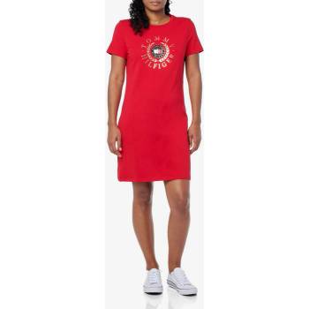 Tommy Hilfiger krátké dámské šaty na léto červené