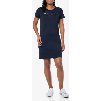 Tommy Hilfiger krátké dámské šaty na léto modré s logem