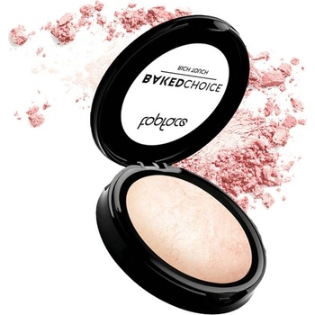 Topface zapečený pudrový rozjasňovač Rich Touch 101 Champagne 6 g