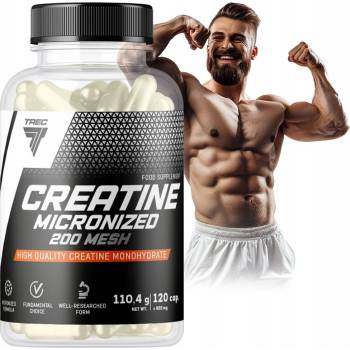 Trec Nutrition Creatine Micronized 200 MESH 120 kapslí