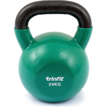 TRINFIT Kettlebell kov / vinyl 24 kg