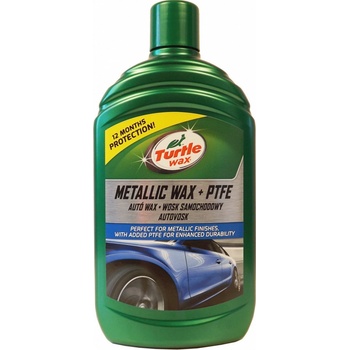 Turtle Wax Metallic Car Wax + PTFE 500 ml
