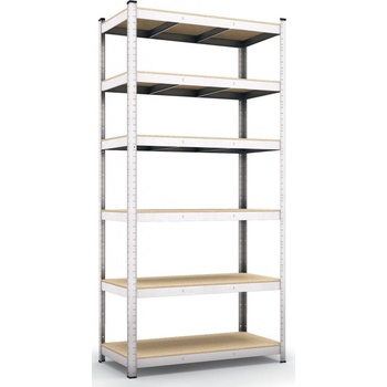 Tvujregal Regál Economy 240 x 100 x 60 6 polic pozink