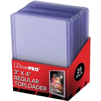 Ultra Pro Toploader Regular 3x4 obaly 25 ks