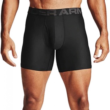 Under Armour M UA Perf Tech 6in-BLK černé 3 kusy