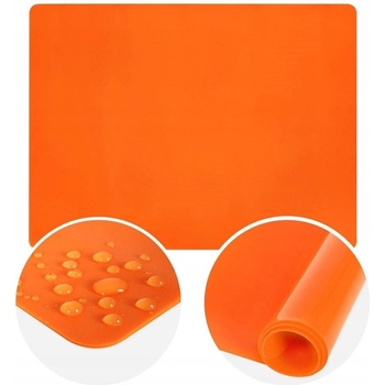 VÁL SILIKON 60X50X0,08 CM ORANŽOVÁ - Orion
