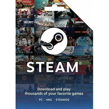 Valve Steam Dárková Karta 80 €