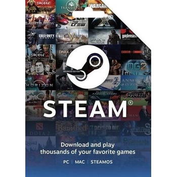 Valve Steam Dárková Karta 90 €