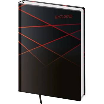 Vario A5 Denní 2026 Black Design