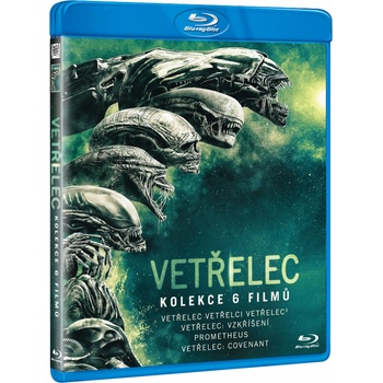 Vetřelec: Kompletní kolekce 6 filmů DVD - 6xDVD