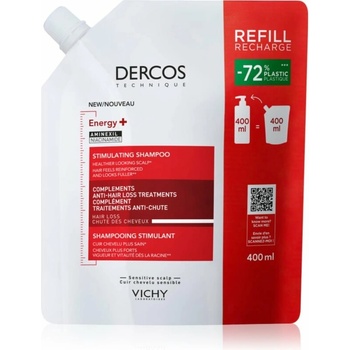 Vichy Dercos Energising Energising AntiHairloss Shampoo Complement 400 ml