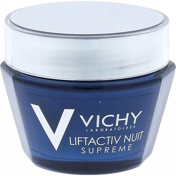 Vichy Liftactiv Supreme Long Lasting Lifting Feel noční zpevňující a protivráskový krém 50 ml