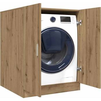 vidaXL Skříňka nad pračku dub artisan 70,5 x 71,5 x 91,5 cm