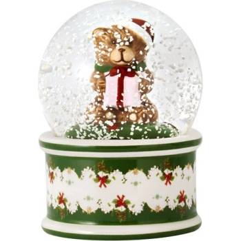 Villeroy & Boch Christmas Toys sněžítko s medvídkem 9 cm