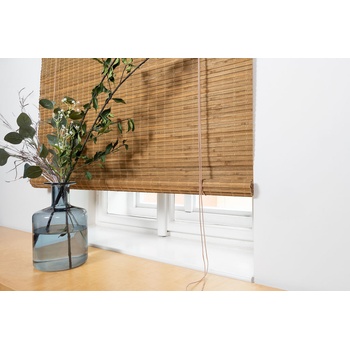 Vingo Bambusová zatemňovací roleta světle hnědá 60 x 200 cm
