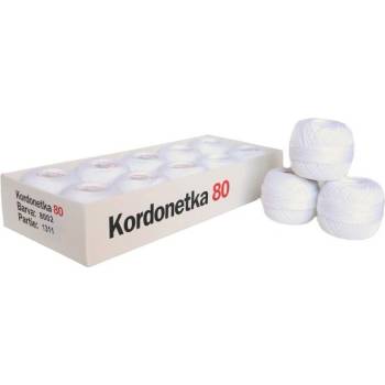 Vlna-hep Kordonetka bílá 80