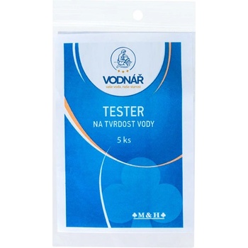 VODNÁŘ proužkový tester na tvrdost vody 5ks